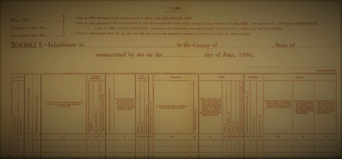 1880 census record